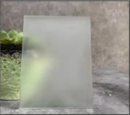 Frosted glass Frosted glass