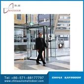 Automata kristály forgó érzékelős ajtó