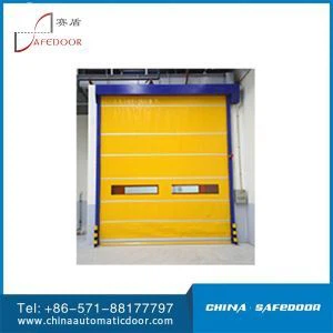 Rapid Fabric gördülő ajtó PVC-vel